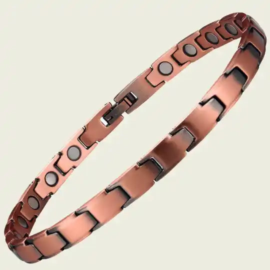 Luxe gezondheidsarmband magnetisch koper - 0,7 cm B