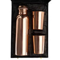 Koperen Waterfles & Bekers – Cadeau Set