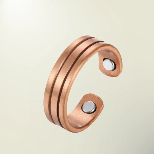 Gezondheidsring magnetisch koper A